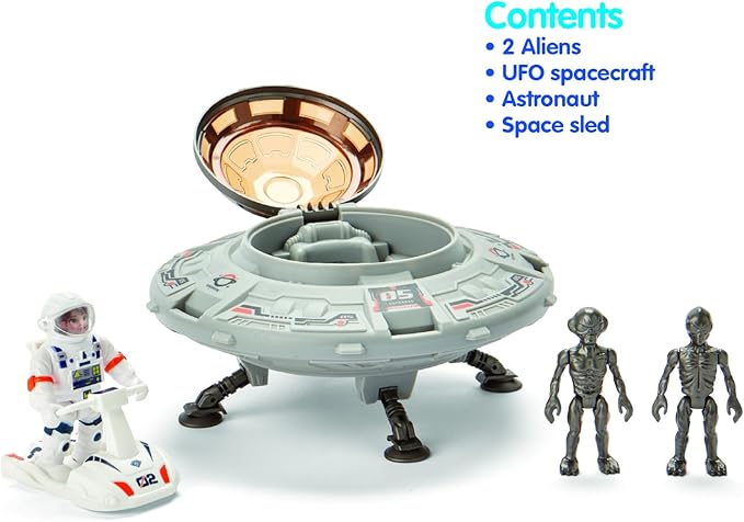 Interstellar: Alien Encounters – UFOs, Astronauts, Aliens, and Space Sleds – Suitable for children aged 3 and up