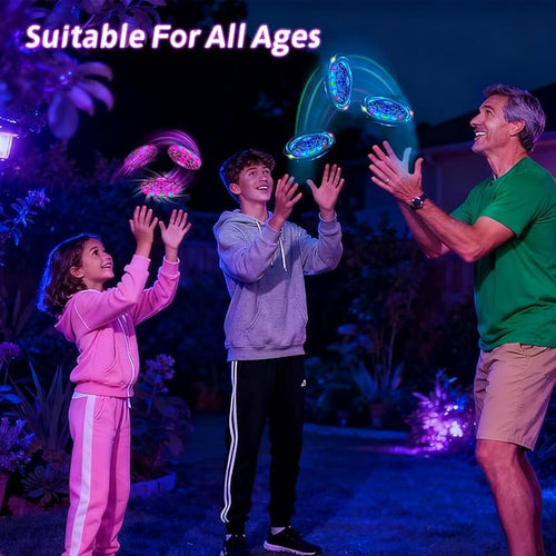 Mini drones for kids, indoor and outdoor hands-on small drones, colorful stunt flying ball toys, children's stick toys, birthday and Christmas gifts, suitable for boys and girls aged 6-12 and up (blue).